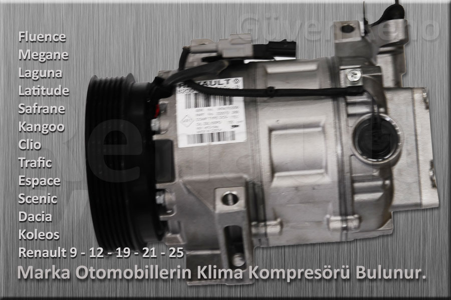 RENAULT SCENİC RX4 ÇIKMA YEDEK PARÇA KLİMA KOMPRESÖRÜ_48F